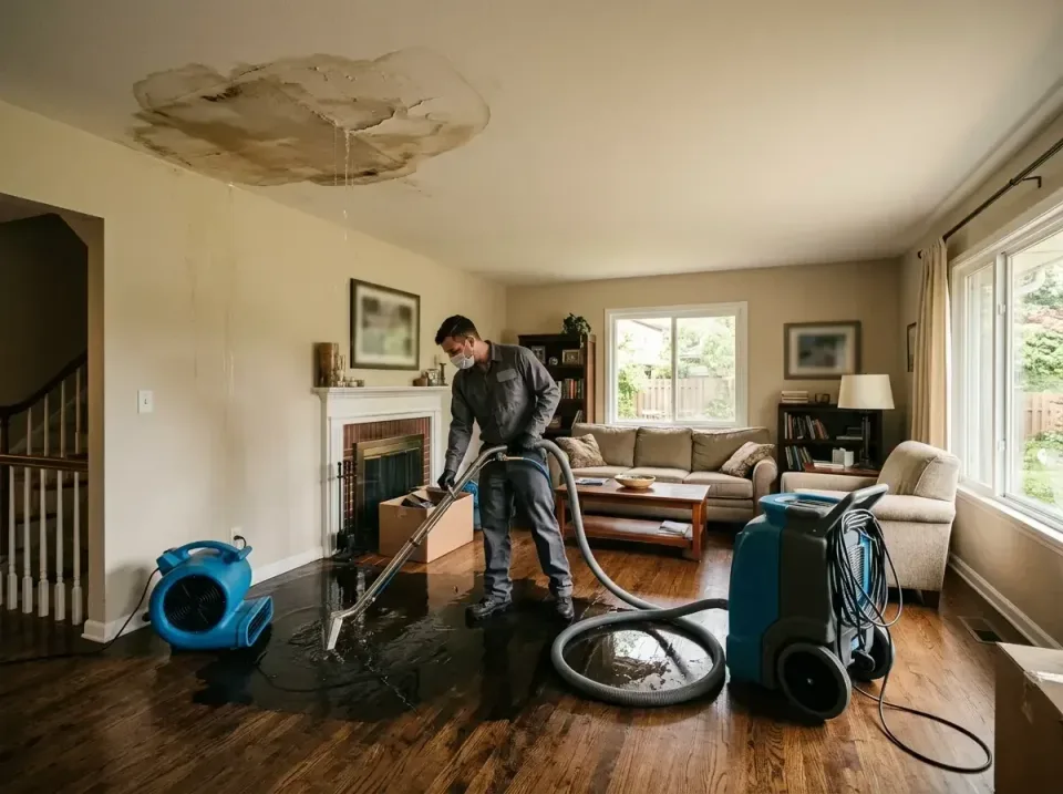 attic-pipe-burst-ceiling-drip-008 — frequently asked questions, Water Damage Restoration & Carpet Care in Palmetto, GA
